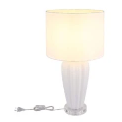 Hamilton White Table Lamp -Housing Units Furniture Store 358d3570bc9cdd0d80e10ea14dad139f