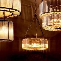 Eichholtz Infinity Bronze Highlight 4 Light Pendant