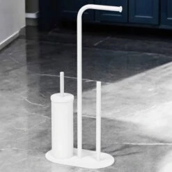 Aspen White 3 In 1 Toilet Butler