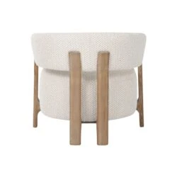 Jesmond Cream Fabric Lounge Chair -Housing Units Furniture Store 385a2a94198fbd5c5c0e8d929e357b51
