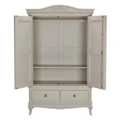 Versailles Cream 2 Door Wardrobe -Housing Units Furniture Store 3890c4468e18161e351af7b9f3da1240