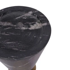 Libra Ravello Black & White Marble Candle Holder -Housing Units Furniture Store 39047727b034b6f37d0f8d53135aeafd