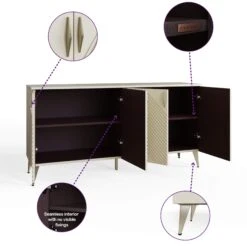 Frank Olsen Ava White Sideboard 9 Frank Olsen Ava White Sideboard -Housing Units Furniture Store 39f694978bd3d1319b22f4798911f443 1