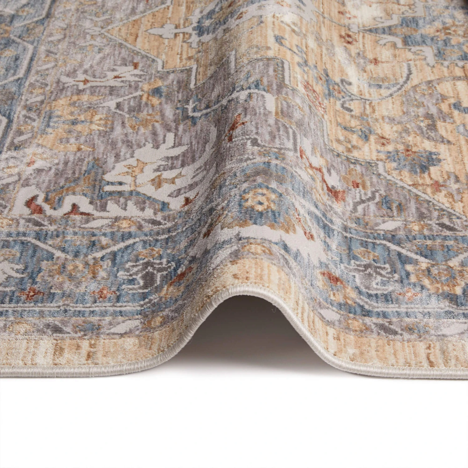 Legacy Blue Cream Rug Collection 4 Legacy Blue Cream Rug Collection - Image 4