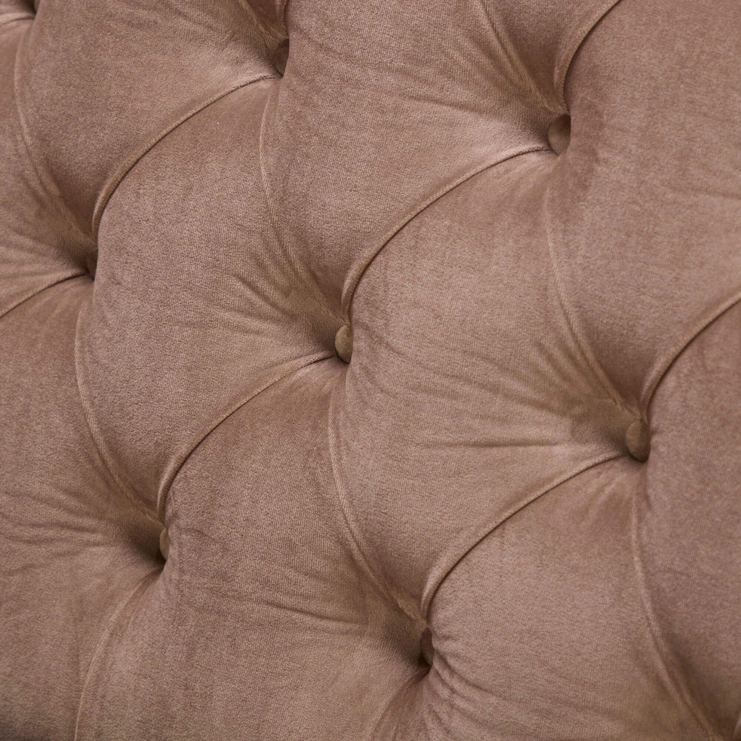 Jacob 160cm Taupe Velvet Button Back Bench 7 Jacob 160cm Taupe Velvet Button Back Bench - Image 7