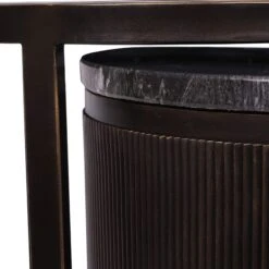 Libra Belvedere Black Nesting Side Tables -Housing Units Furniture Store 3b49966fb9b2695c4e2523aacb9e84dd