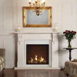 Gazco Riva2 750HL CF Gas Fire With Brick Effect Lining