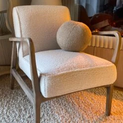 Hansen Natural Wooden Accent Armchair -Housing Units Furniture Store 3d36685a080ff9203b314adc890b9175