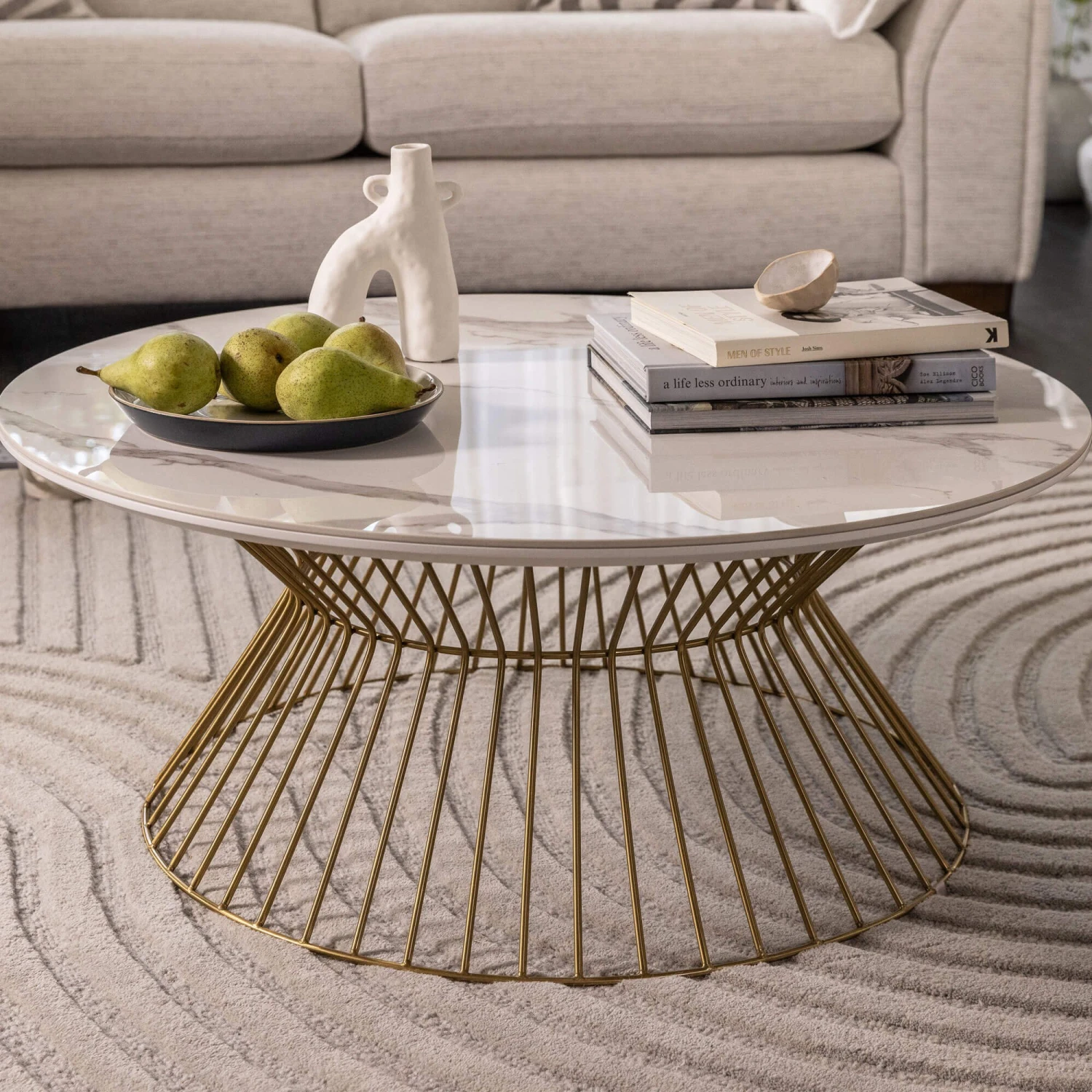 Cato Ceramic Coffee Table 2 Cato Ceramic Coffee Table - Image 2