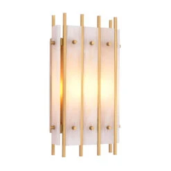 Eichholtz Sparks Small Antique Brass Alabaster Wall Lamp -Housing Units Furniture Store 3da5a36ab5db258324380639fabfa486 1