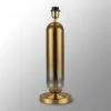 Ariah Brass Gold & Gold Fade Glass Tubular Table Lamp Base