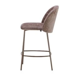 Connubia Tuka Mid Fixed Brown Fabric Bar Stool -Housing Units Furniture Store 4055d64fcbb0441b10b46f6e00ebef13 1