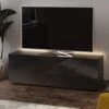 Frank Olsen Intelligent 150cm Black Gloss TV Unit