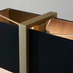 Squared Brass Table Lamp With Black Fabric Shade -Housing Units Furniture Store 40c0eca8ee2cf80029489de19add18d6 1