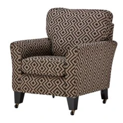 Lucinda Black & Natural Patterned Fabric Accent Armchair 7 Lucinda Black & Natural Patterned Fabric Accent Armchair -Housing Units Furniture Store 419c03eb83d1298e6b14c251f8413857