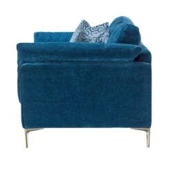 Michelle Blue Fabric 2 Seater Sofa -Housing Units Furniture Store 42d6f595350662926d9edb9f57ae4fb9