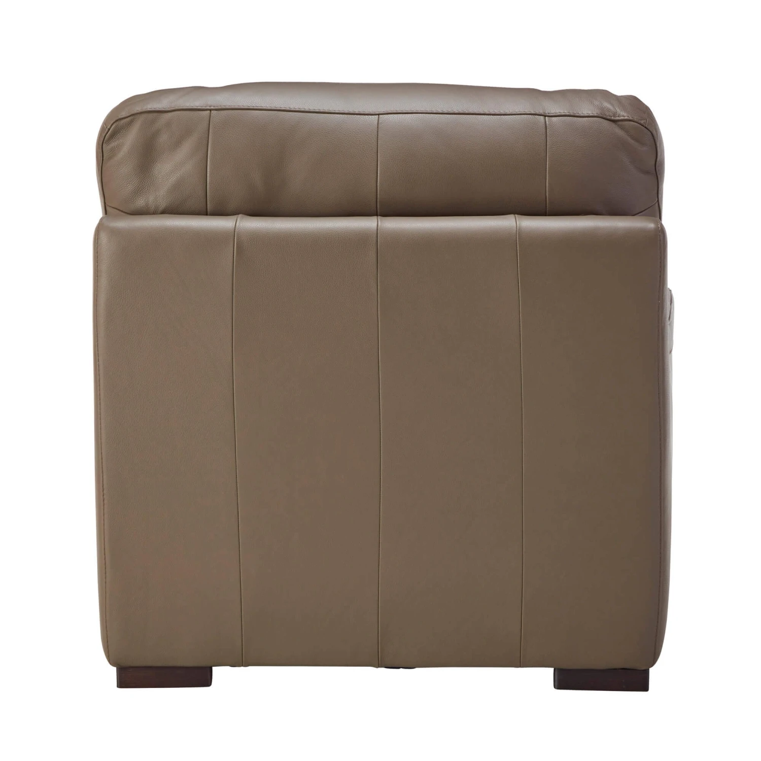 Matera Fango Taupe Leather Armchair 4 Matera Fango Taupe Leather Armchair - Image 4