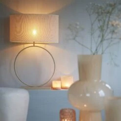 Pearl White Oval 70cm Shade