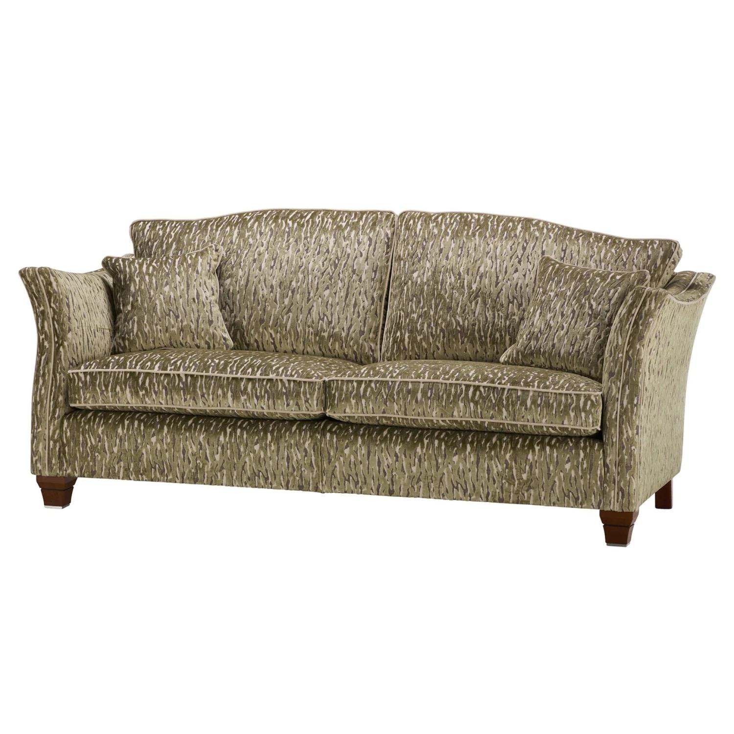 David Gundry Valencia Camino Sage Fabric Large Sofa 2 David Gundry Valencia Camino Sage Fabric Large Sofa - Image 2