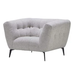 Montreal Light Grey Fabric Armchair -Housing Units Furniture Store 443bfb52a20456b121b478a8ad8d54a2