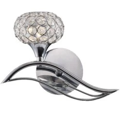 Leimo Chrome Wall Light Collection -Housing Units Furniture Store 4446e700b0d1da9c2e071db17b64b584