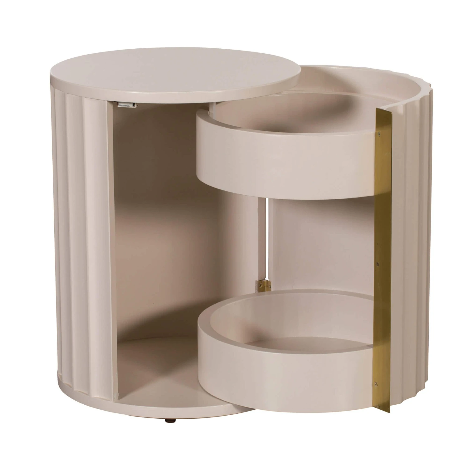 Lisette Ivory Right Bedside Table 7 Lisette Ivory Right Bedside Table - Image 7