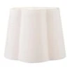 Posy White Tapered Scalloped Lamp Shade Collection