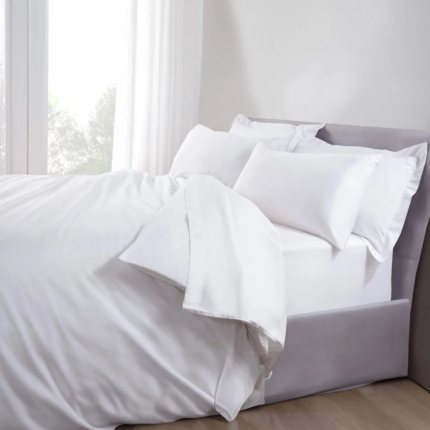 5 Star Hotel White 500 Thread Count Double Duvet Cover 1 5 Star Hotel White 500 Thread Count Double Duvet Cover