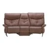 Himolla Loona Brown Leather 3 Seater Electric Recliner Sofa