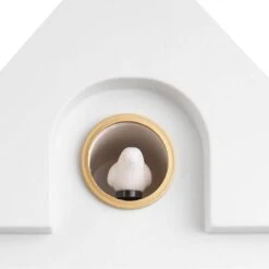 Cuckoo White Wall Clock -Housing Units Furniture Store 478259008914018a954f5abb5ed632e5