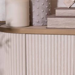 Serenity White Reeded 4 Door Sideboard -Housing Units Furniture Store 47b99a3db900bb94cabdf7a826c7c5e3