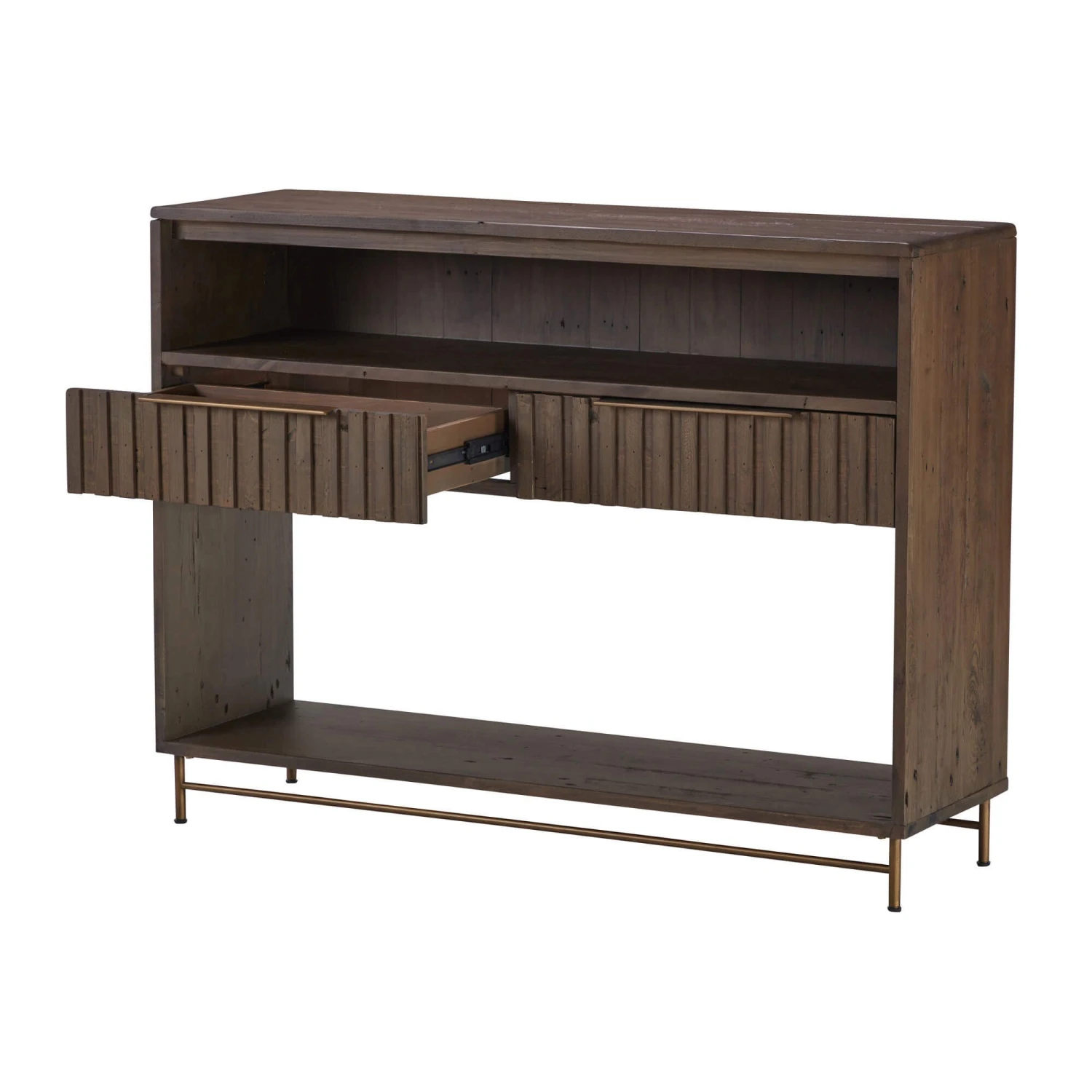 Andria Reclaimed Pine Console Table 2 Andria Reclaimed Pine Console Table - Image 2