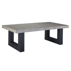 Ingrid Concrete-Effect 220cm Dining Table With Bench & 3 Larvik Black Wishbone Chairs -Housing Units Furniture Store 49dcc5b94d2ebe160ce3446cf1e54243