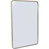 Ontario Gold Wall Mirror