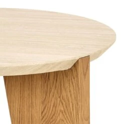 Dansgard Travertine-Effect Oak Side Table -Housing Units Furniture Store 4aed00e1ab9f8f7ac3700ae2d9e55357
