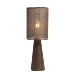 Slater Sheer Brown 58cm Table Lamp -Housing Units Furniture Store 4b3a441ba26f302f8122890991aac4a8