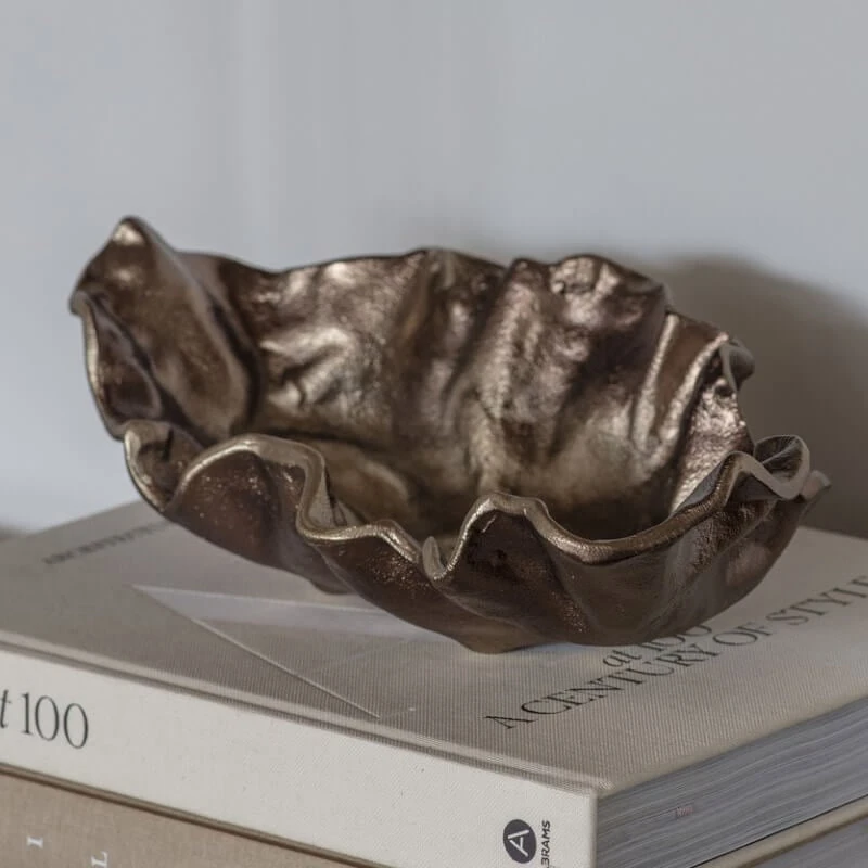 Libra Lowe Small Bronze Metal Bowl 1 Libra Lowe Small Bronze Metal Bowl