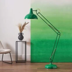 Designers Guild Tortona Emerald Green Floor Lamp