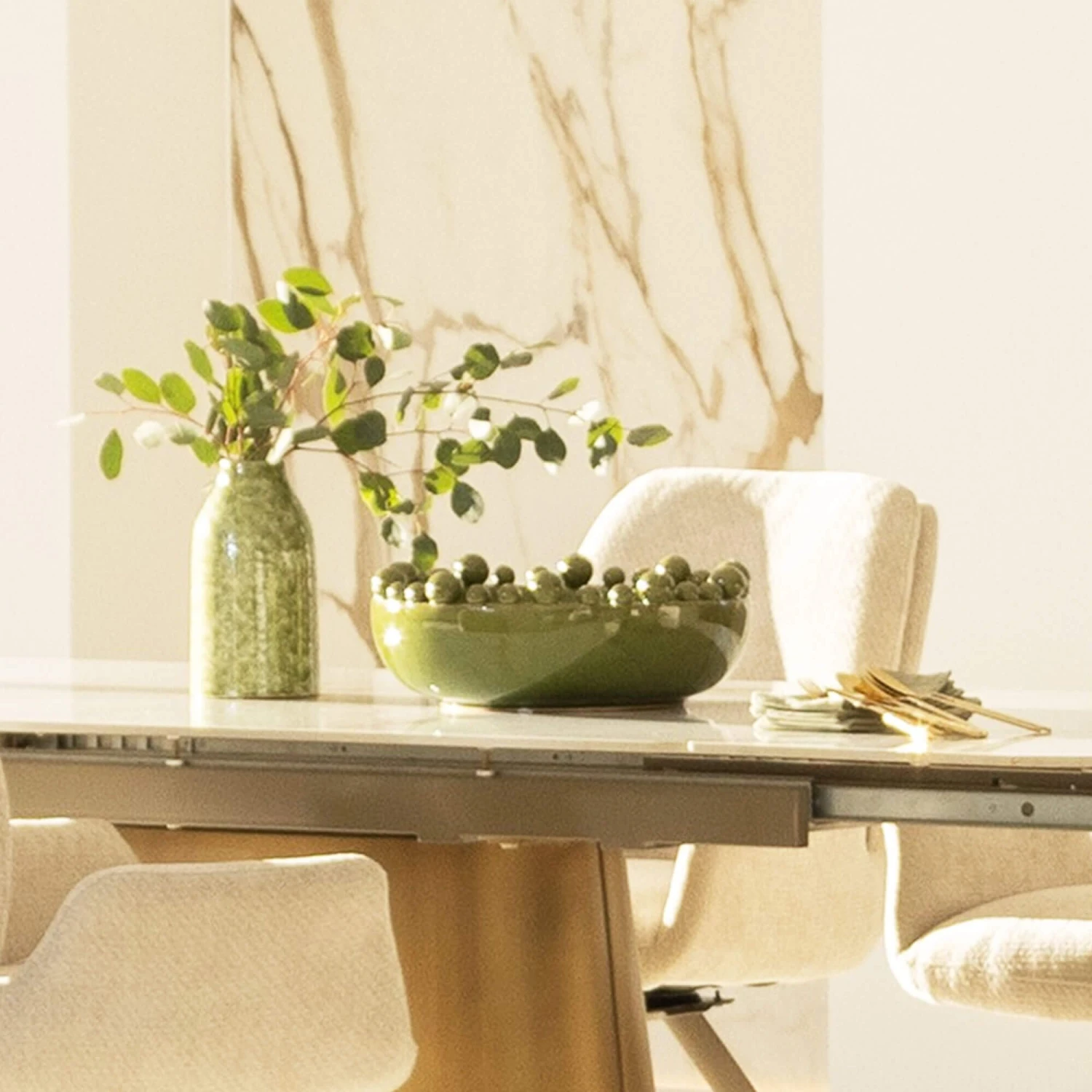 Green Bobble Edged Decorative Bowl 1 Green Bobble Edged Decorative Bowl