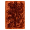 Plush Shaggy Orange 120cm X 170cm Rug