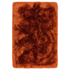 Plush Shaggy Orange 120cm X 170cm Rug