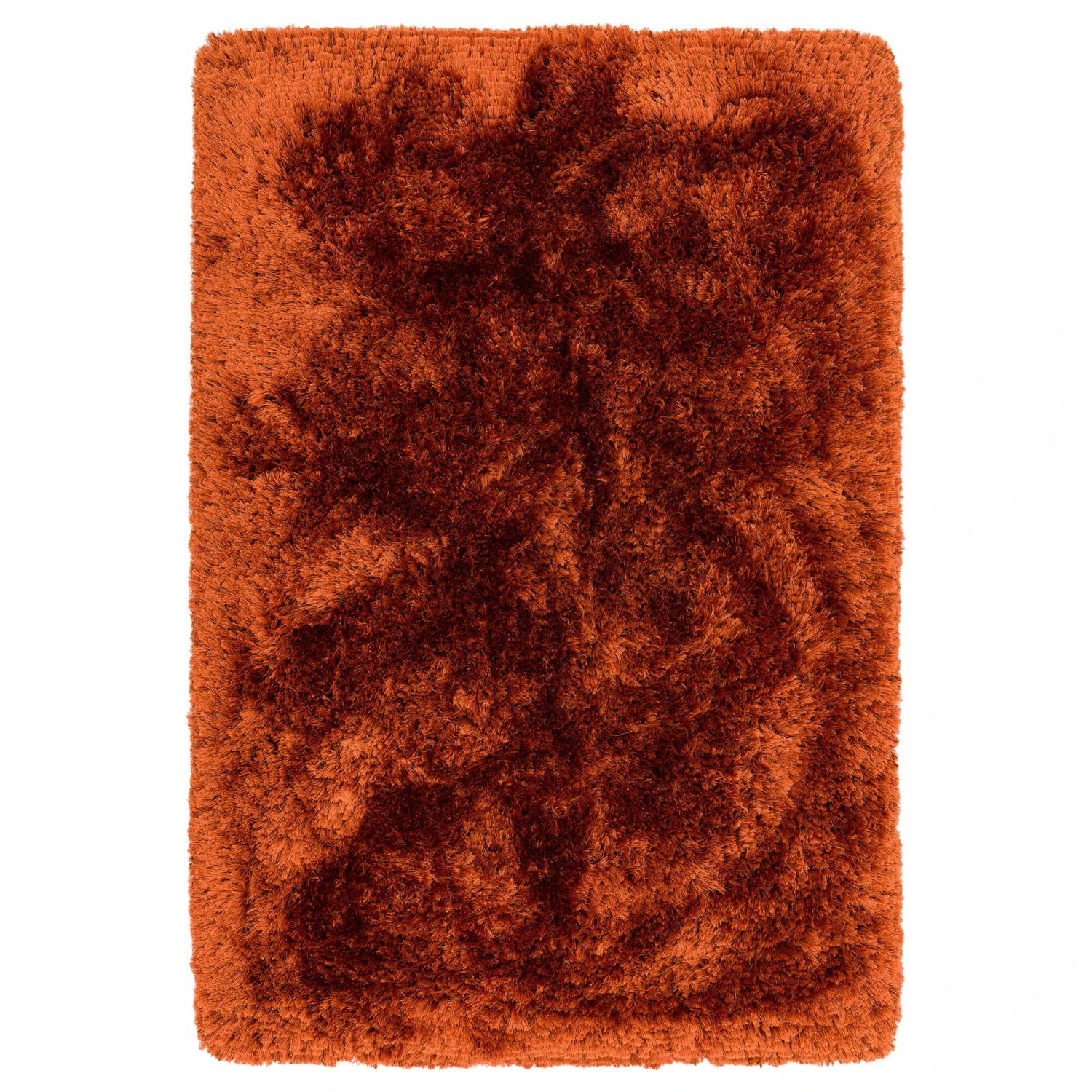 Plush Shaggy Orange 160cm X 230cm Rug 1 Plush Shaggy Orange 160cm X 230cm Rug