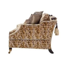 Duresta Hornblower Imperial Gold Fabric 3 Seater Sofa -Housing Units Furniture Store 4ebf26fac960e5a397b7d353949cf281