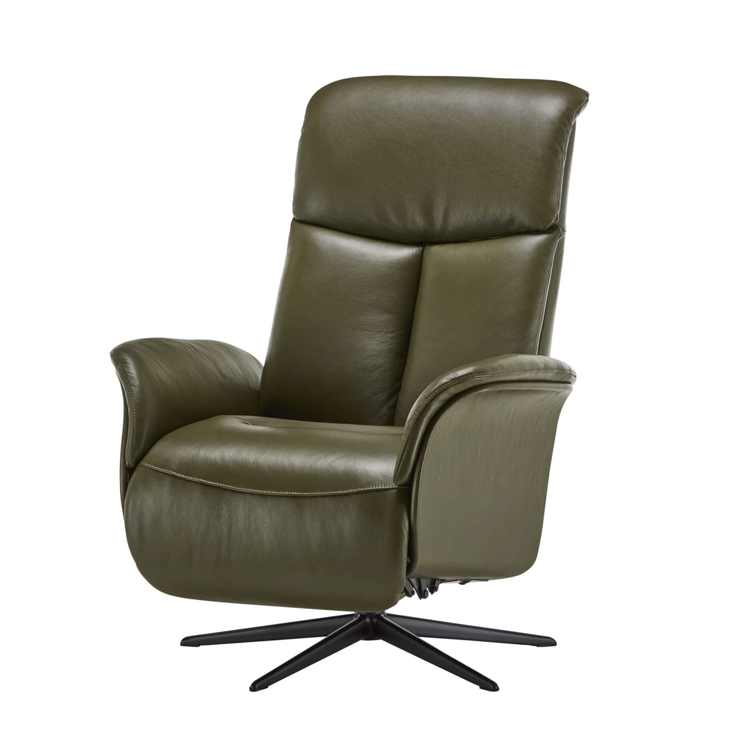 Kasava Green Semi Aniline Leather Power Recliner Chair 2 Kasava Green Semi Aniline Leather Power Recliner Chair - Image 2