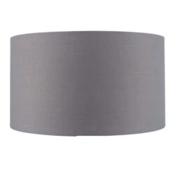 35cm Harry Grey Drum Shade