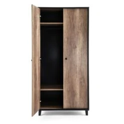 BabyStyle Montana Oak Double Wardrobe 11 BabyStyle Montana Oak Double Wardrobe -Housing Units Furniture Store 4f5c84352c12c18638a13de0db089239 1