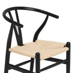 Rochelle 200cm Mango Wood & Marble Dining Table & 6 Larvik Black Chairs -Housing Units Furniture Store 4ffb8d19d1f0a6fd390617884041ddf0 1