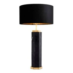 Eichholtz Newman Black Marble Table Lamp -Housing Units Furniture Store 5016dbc7b8588408825889b7aec3d3d4