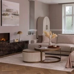 Toros Medallion Natural 200cm X 290cm Rug