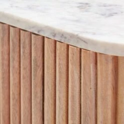 Rochelle Mango Wood & Marble 2 Door Highboard -Housing Units Furniture Store 50c8b4e077692de2aefc2d25257573a7